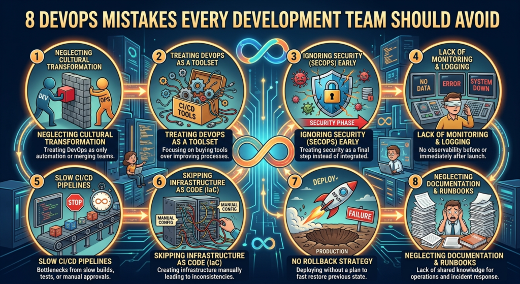 8 DevOps Mistakes Every Development Team Should Avoid