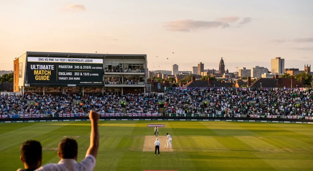 England vs Pakistan 2026 Test Series