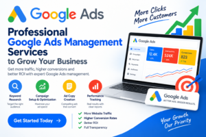 Professional Google Ads Management Services to Grow Your Business