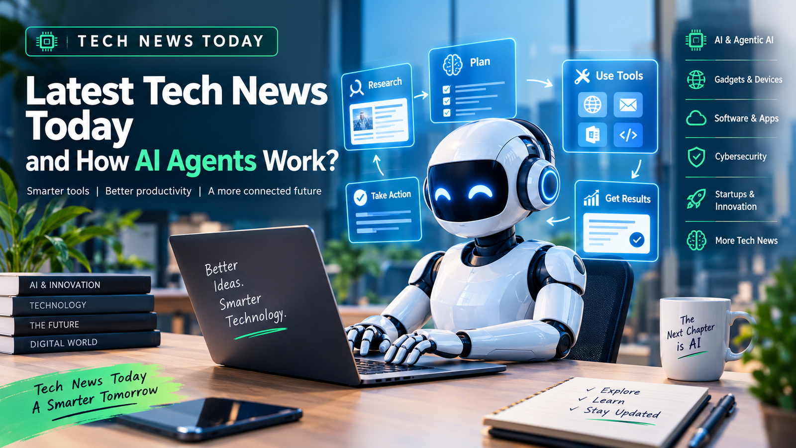Tech News Today: Latest Tech News and How AI Agents Work